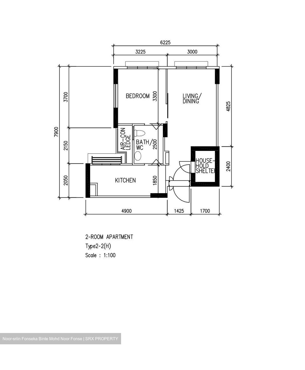 Blk 366A Sun Breeze (Sembawang), HDB 2 Rooms #603296191